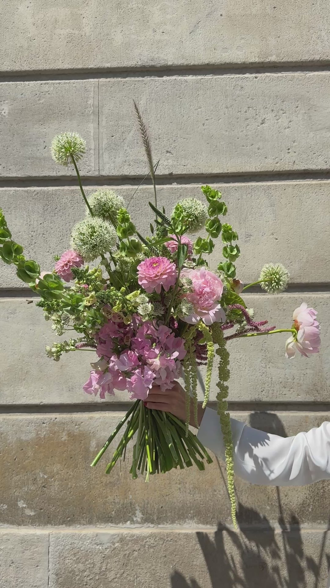 Bouquet of Allium and Dahlia